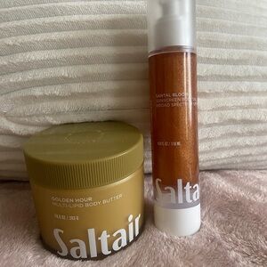 Saltair Golden Hour Body Butter and Santal Bloom Sunscreen Set